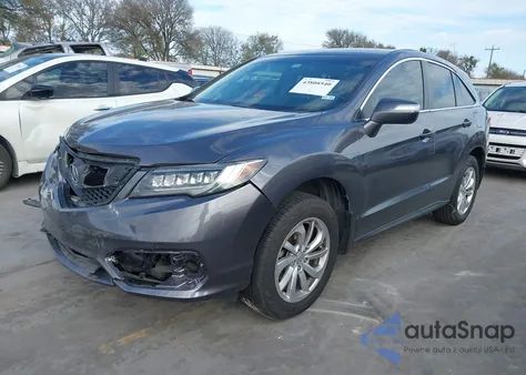 2018 Acura Rdx Technology Acurawatch Plus Packages/Technology Package из США, поврежденный, VIN 5J8TB4H59JL028332